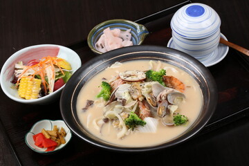 food, japanese cuisine, delicious, seafood noodles
