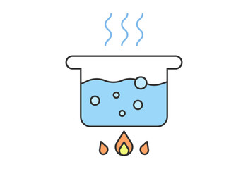 Illustration of Water Boiling
