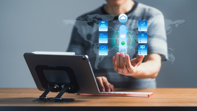 Global Cloud Computing and Digital Communication Network