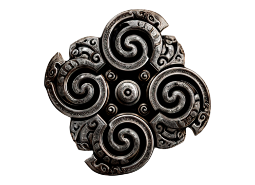 Decorative Metal Triskelion
