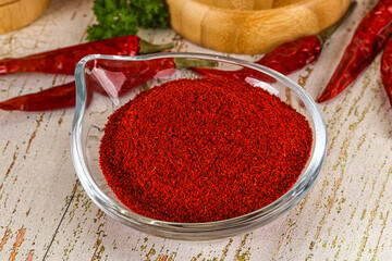 Spicy dry hot Chili powder