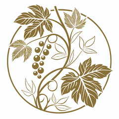 vector illustration of an abstract floral background