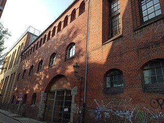 Old architecture in the middle of the city.