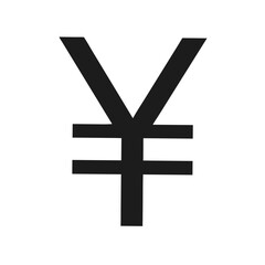 Japanese Yen Currency Symbol Silhouette yen symbol finance