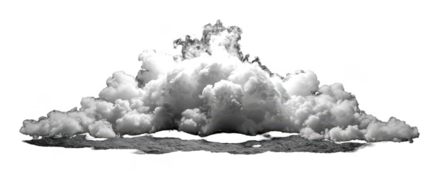 Large, fluffy white cloud