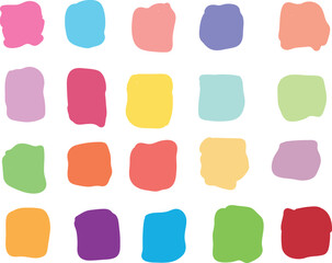 Colorful Vector Set of 3D Icons, Buttons, Labels, Stickers, Banners, and Frames – Seamless Patterns and Design Elements for Fashion, Templates, Wallpaper, Paper, and Web Use – Editable Illustration 