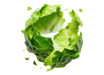 Partially Peeled Green