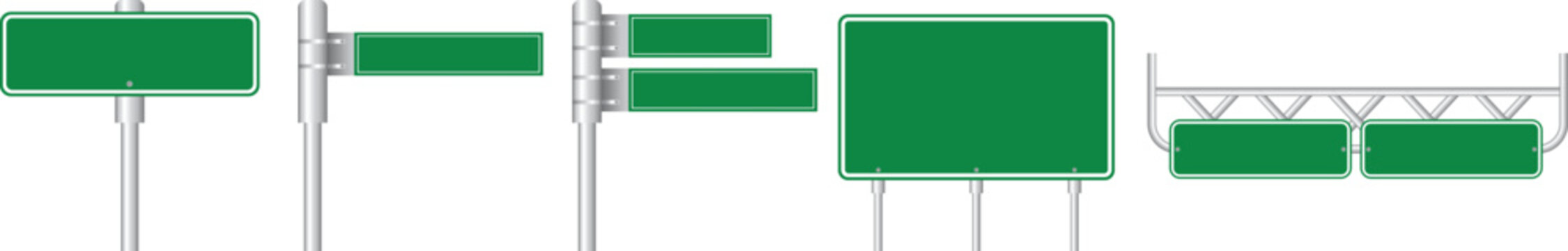 Wall Street sign. Sign Street Set Isolated on transparent background.