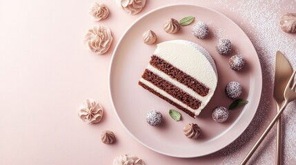 Design a realistic and captivating book cover for an ebook featuring Leite Ninho desserts. The color palette should prominently feature #f9f3d5 