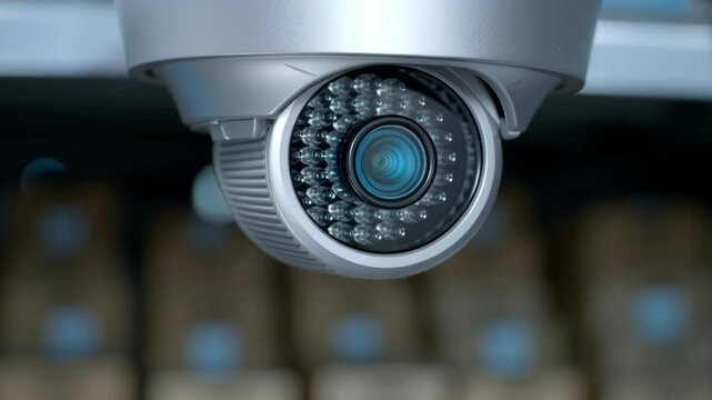 Advanced security camera surveillance and monitoring technology for in depth consumer behavior and retail research - Powered by Adobe