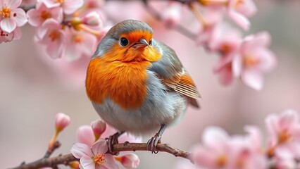 Joyful Encounter with a Songbird