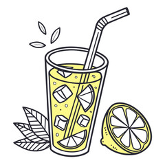Refreshing Lemonade Drink beverage citrus