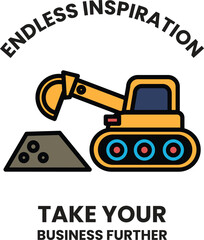 Endless inspiration is the title of the image