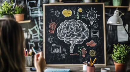 stworz grafike na ktorej bedzie zobrazowany mindset