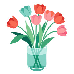 bouquet of tulips