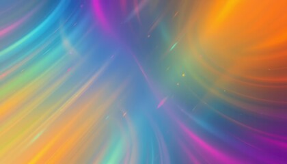 Obraz premium create an abstract digital illustration featuring a multicolored gradient linear background that gives off a glowing effect, place a clear