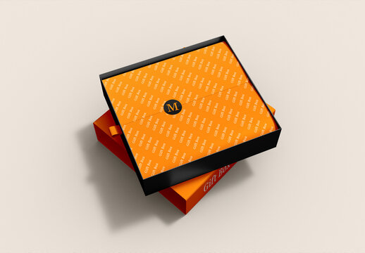 Gift Box Mockup
