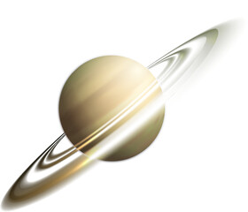 A realistic looking saturn planet © Creative Fatima