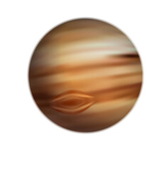 A realistic looking Jupiter planet
