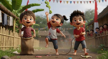 Joyful Indonesian Children's Games A Celebration of Culture and Play