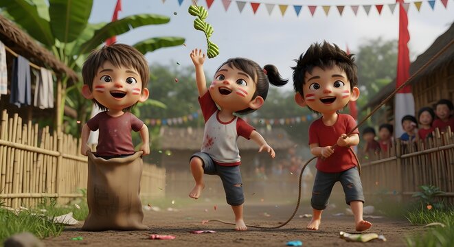 Joyful Indonesian Children's Games A Celebration of Culture and Play