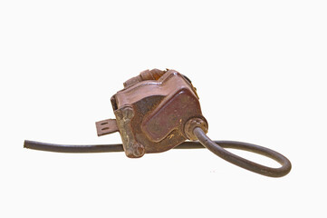 transformer isolated on white background