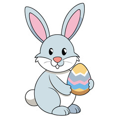 Obraz premium Easter Rabbit Cute Animal Holiday