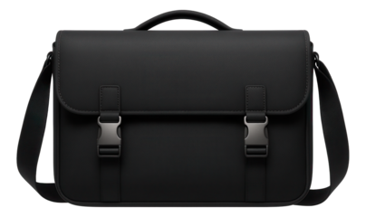 Laptop messenger bag with a padded sleeve for business professionals.