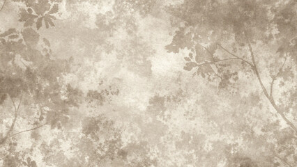 Grungy gray concrete texture with an old, dirty paper pattern on a vintage stone wall surface