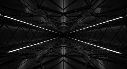 limitless reflective mirror background