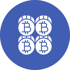 Obraz premium Cryptocurrency Icon