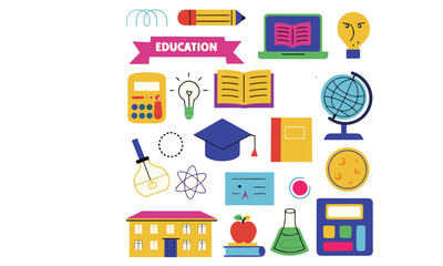Education Icon Set
