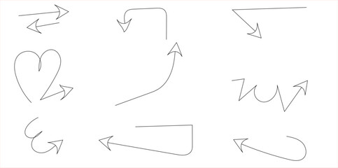 arrow,heart,romantic high resolution vector love themed arrows for wedding invites valentines day social media designs and web marketing assets affectionate direction themes