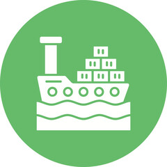 Cargo ship Icon