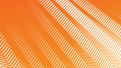 Orange zig zag stripes line seamless pattern background for modern abstract fabric wallpaper and design
