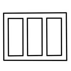window line vector 
