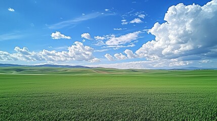 Obraz premium A clear blue sky serves as the perfect backdrop for nature's beauty.