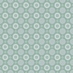 Classic Flower Pattern for Digital Textile Printing