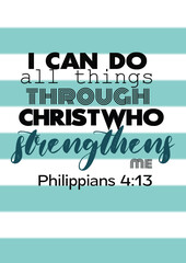 Obraz premium Bible Verses 