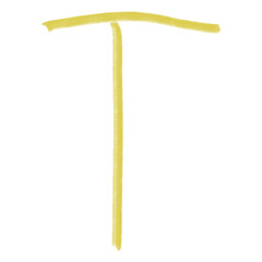 Hand drawing doodle abjad font unique ugly