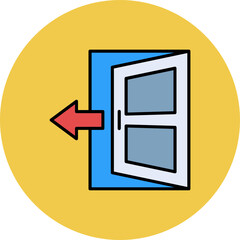 Room exit Icon
