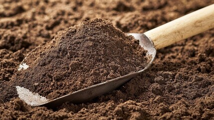 A garden trowel is essential for planting in nutrient-rich soil.