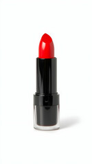 Obraz premium Red lipstick, cosmetic product, studio shot