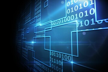 Black background with shiny squares