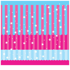 Make a Professional Background Star Colorfull