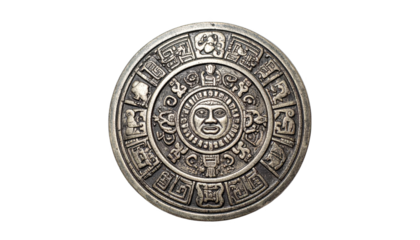 Ancient decorative metal disc