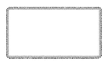 abstract white fabric with tassels background