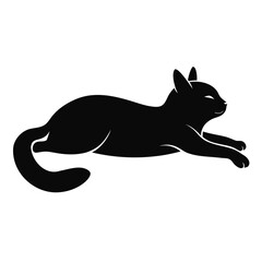 black cat silhouette