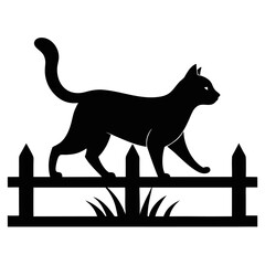 black cat silhouette