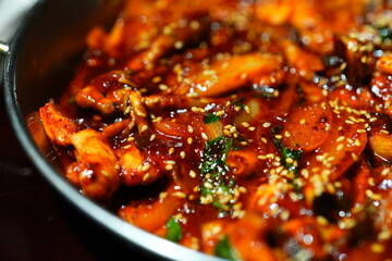 Traditional Korean Puffer Fish Soup (Bokjiri) at Surim Bokguk Restaurant in Seoul